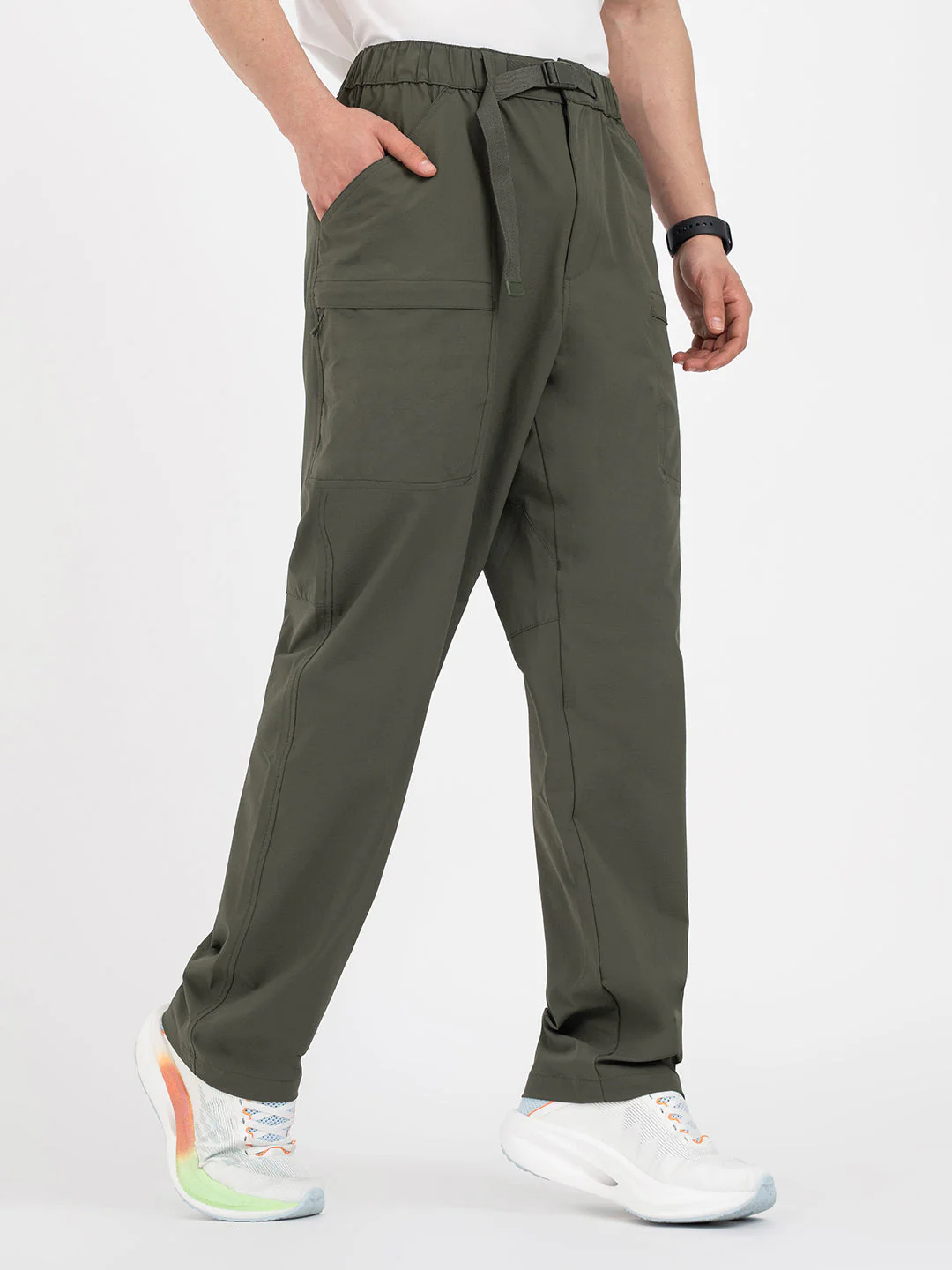 Olive Joggers for Men | Athleisure Everyday - Image 2