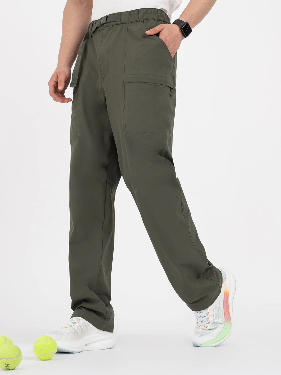 Olive Joggers for Men | Athleisure Everyday - Image 6