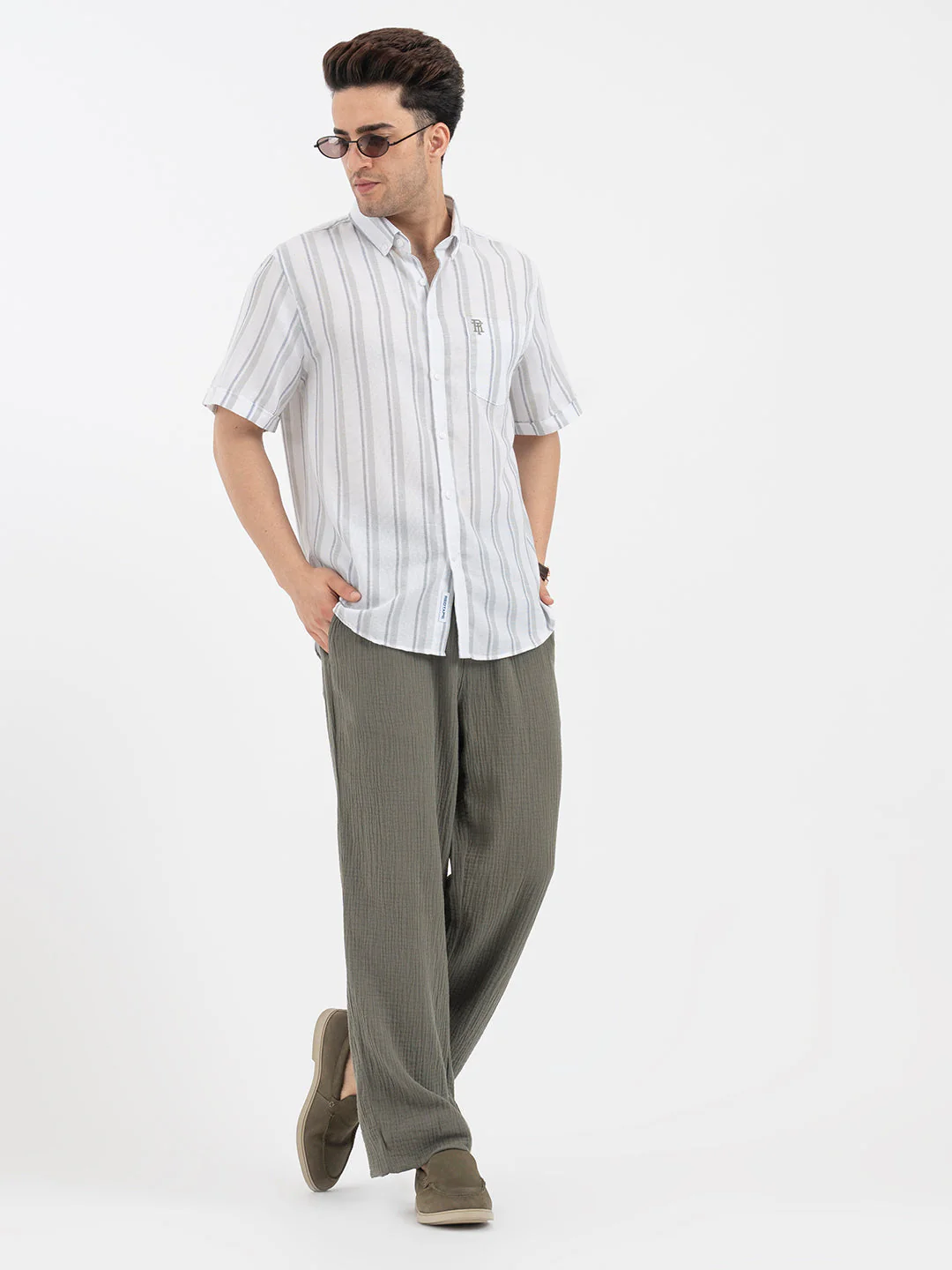 Olive Pants for Men - Image 5