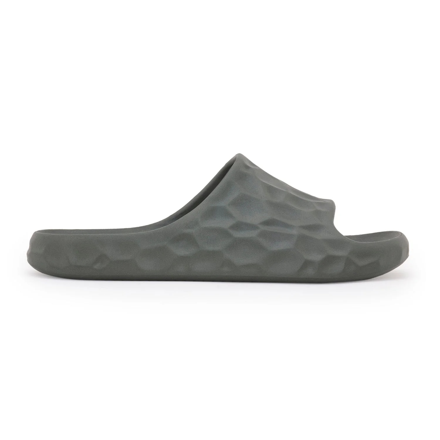 Olive Pool Sliders for Men - Image 2