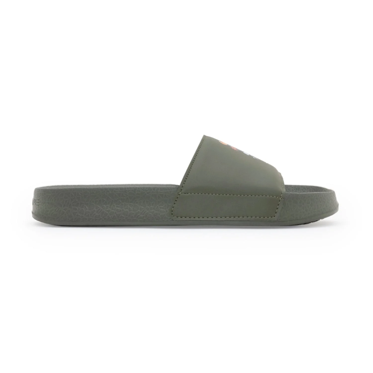 Olive Pool Sliders for Men - Image 2