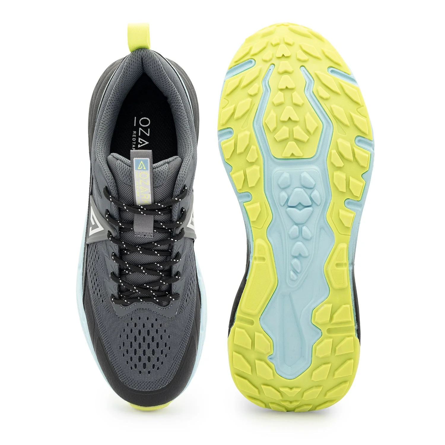 Black and Blue Trail Running Shoes for Men | Low-Cut Outdoor - Image 5