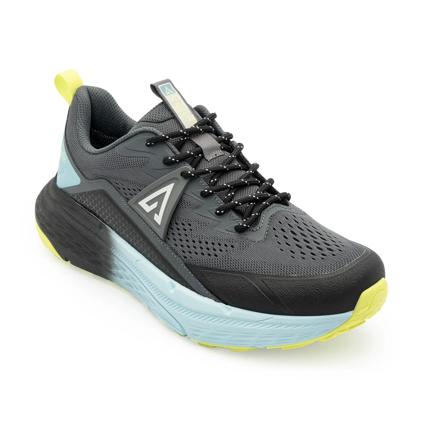 Black and Blue Trail Running Shoes for Men | Low-Cut Outdoor - Image 7