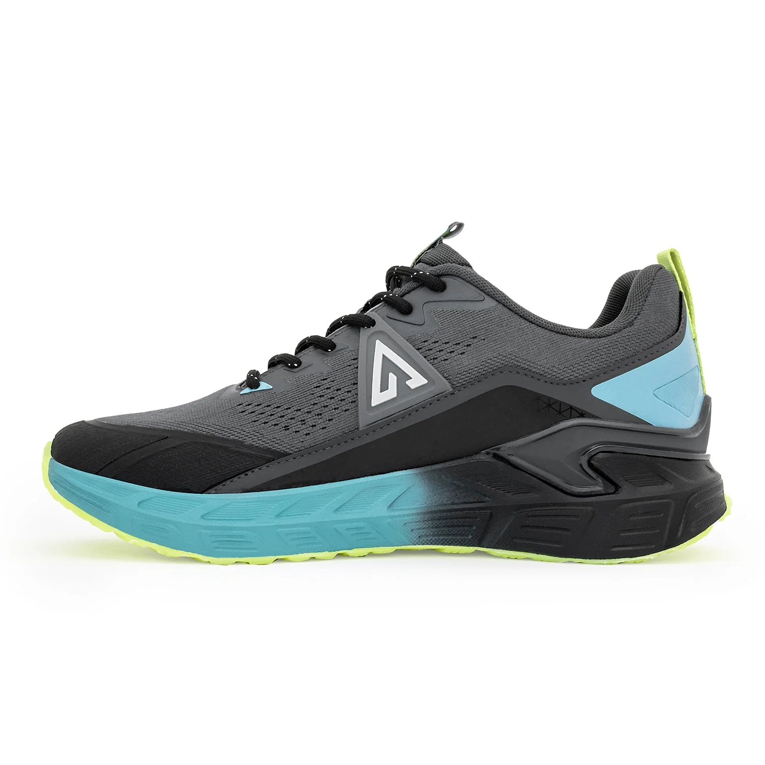 Ozark Black Blue Trail Running Shoes for Men | Low-Cut Outdoor - Image 3