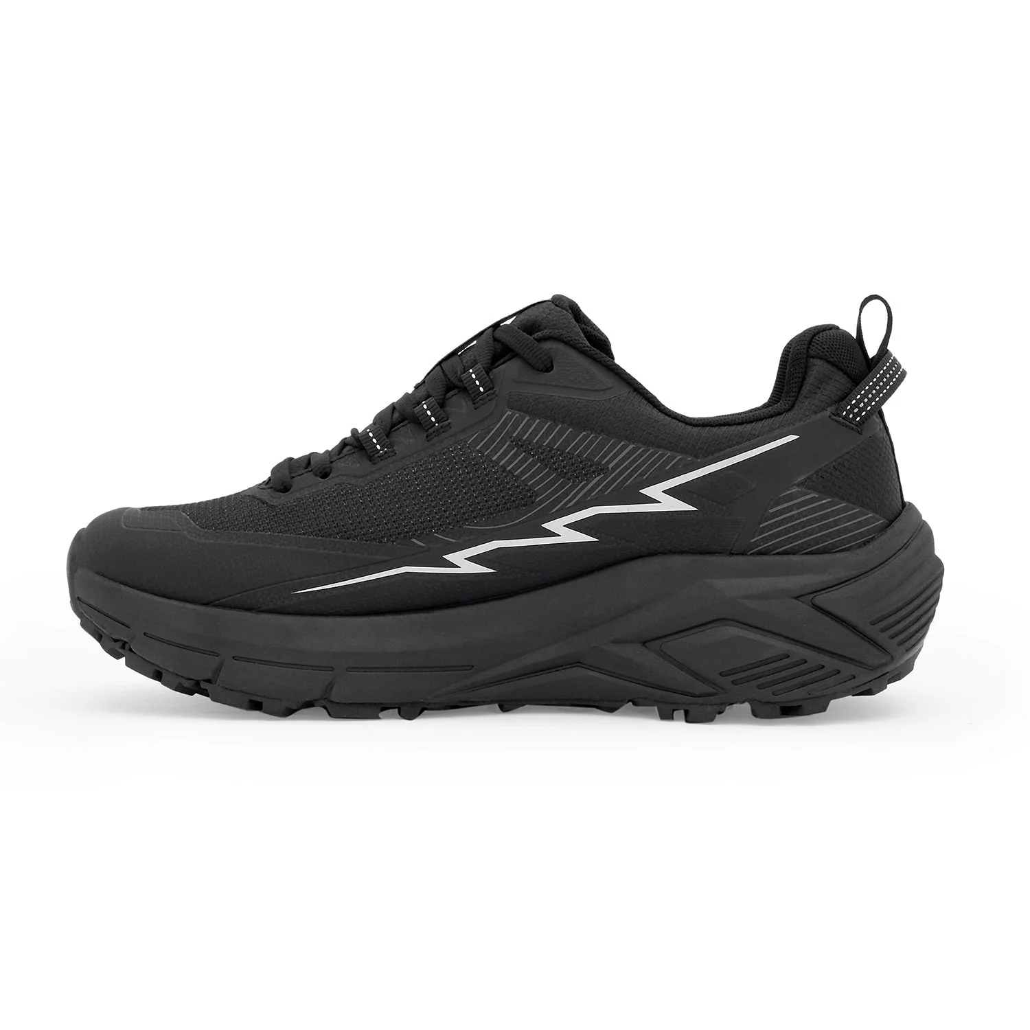Ozark Black Hiking Shoes for Men | Low-Cut Outdoor - Image 3