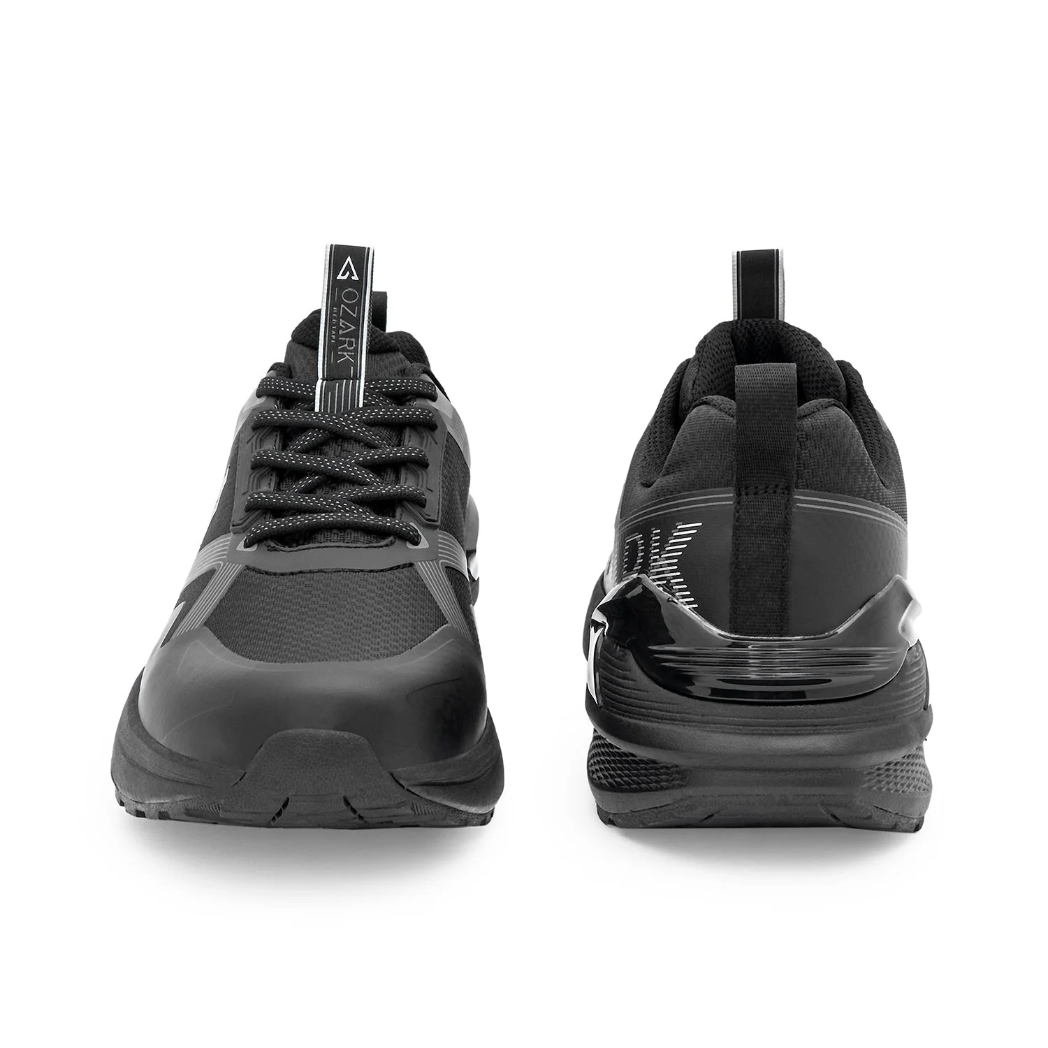 Ozark  Black Trail Running Shoes for Men | Low-Cut Outdoor - Image 4