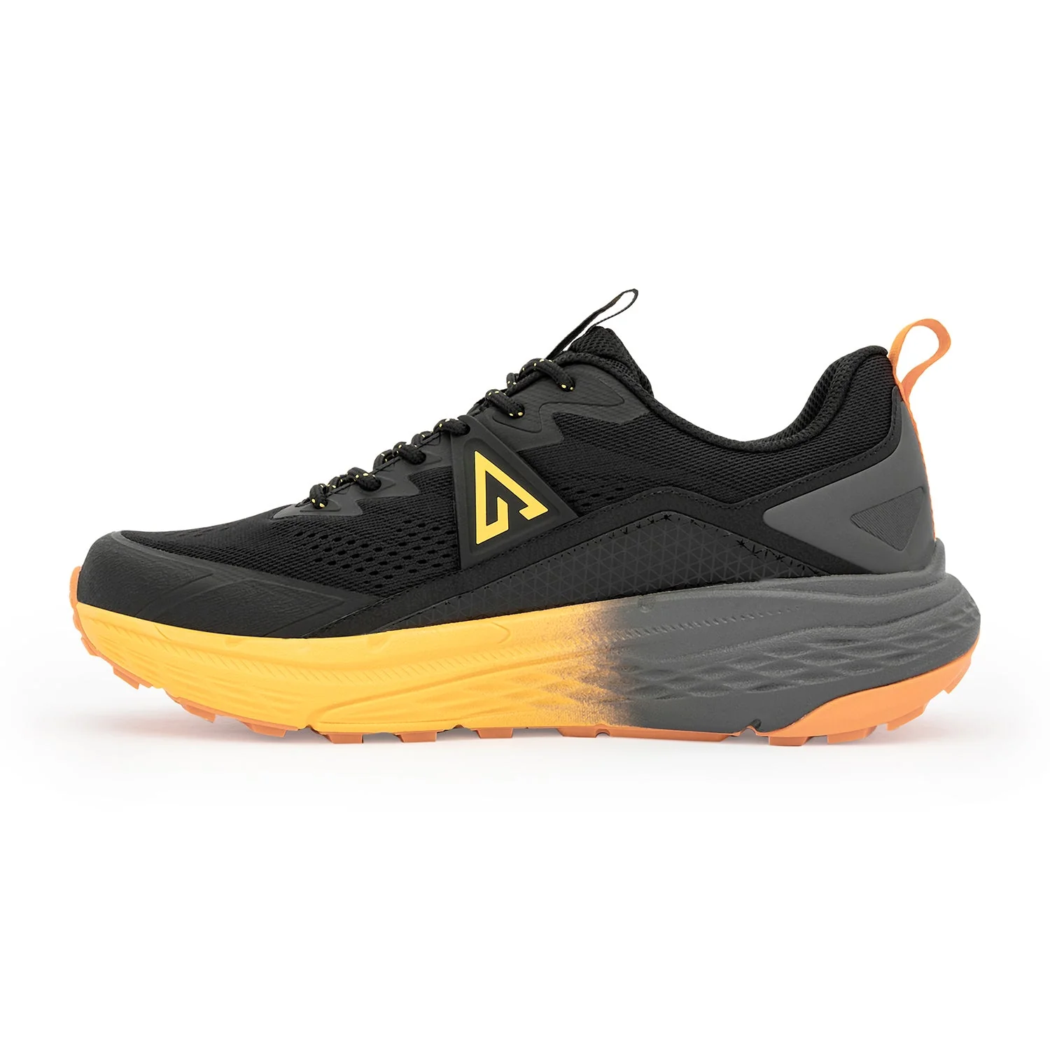 Ozark  Black & Yellow Trail Running Shoes for Men | Low-Cut Outdoor - Image 3