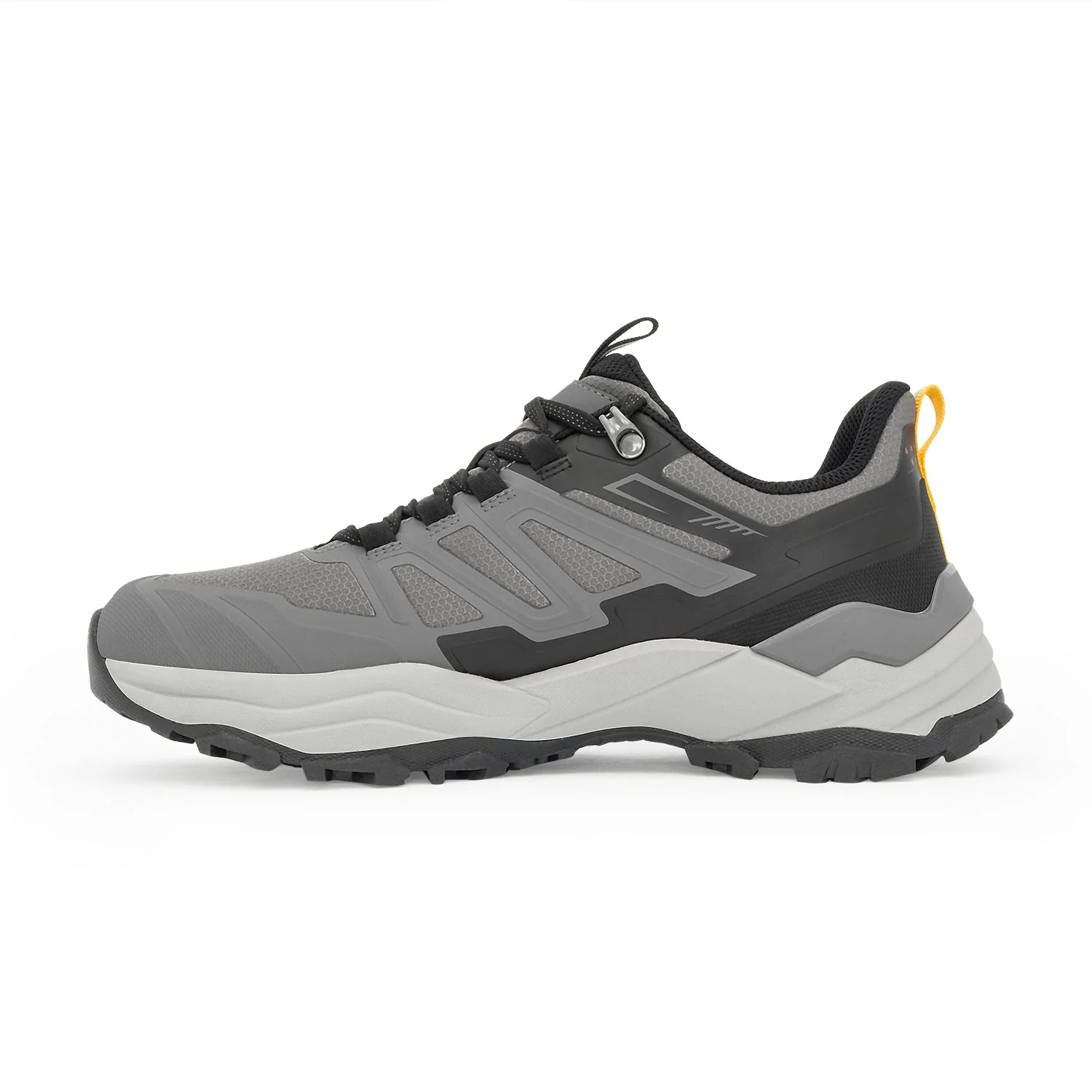 Dark Grey Hiking Shoes for Men | Low-Cut Outdoor - Image 3