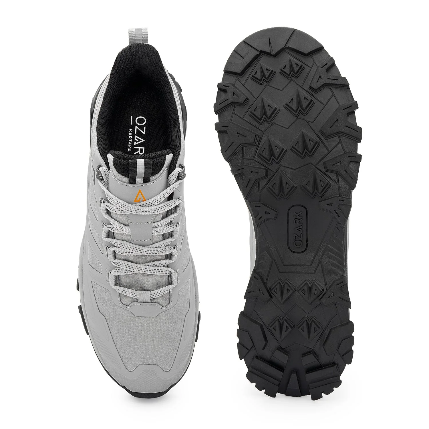 Light Grey Hiking Shoes for Men | Low-Cut Outdoor - Image 5
