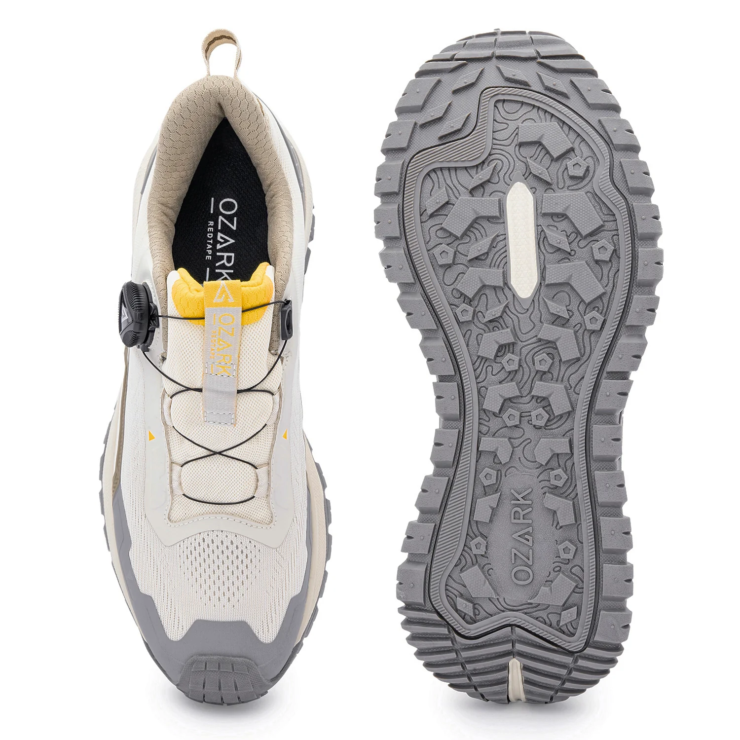 Off White Hiking Shoes for Men | Low-Cut Outdoor - Image 5