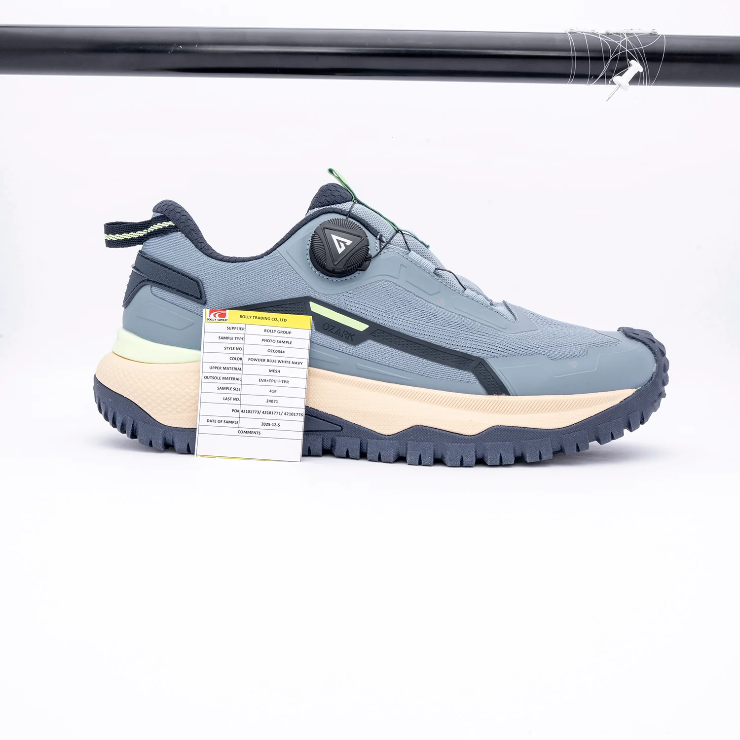 Powder-Blue-Hiking-Shoes-for-Men-|-Low-Cut-Outdoor - Image 7