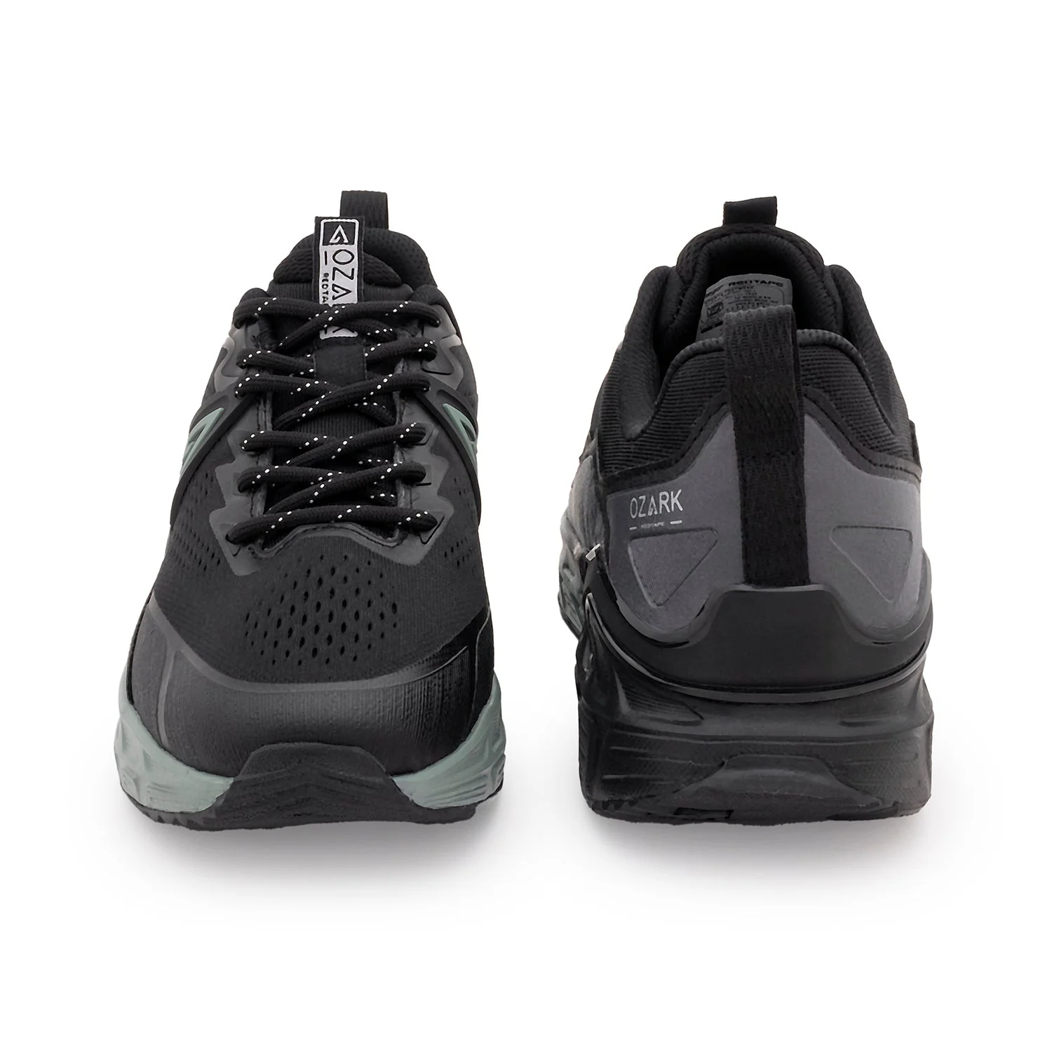 Trail Running Shoes for Men in Green & Black | Low-Cut Outdoor - Image 4