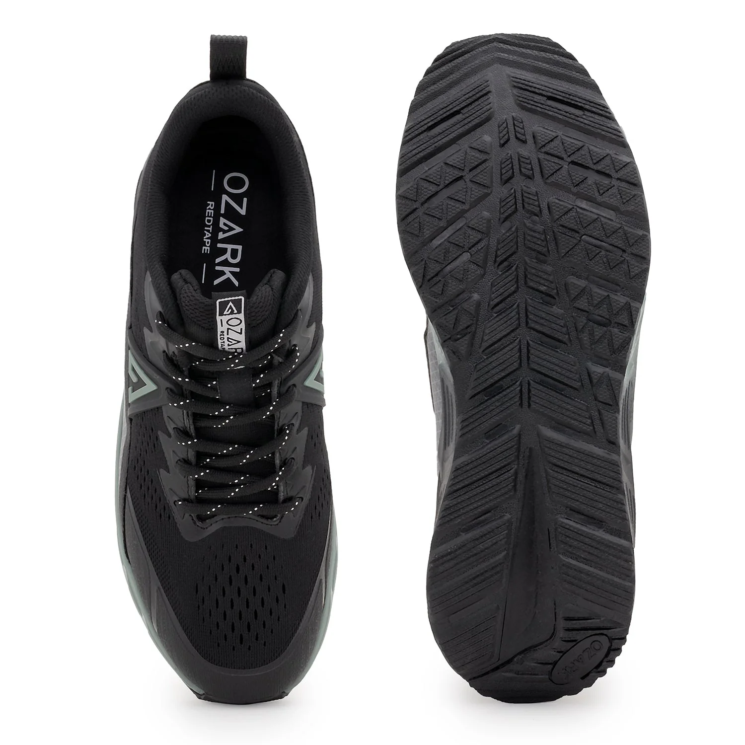 Trail Running Shoes for Men in Green & Black | Low-Cut Outdoor - Image 5