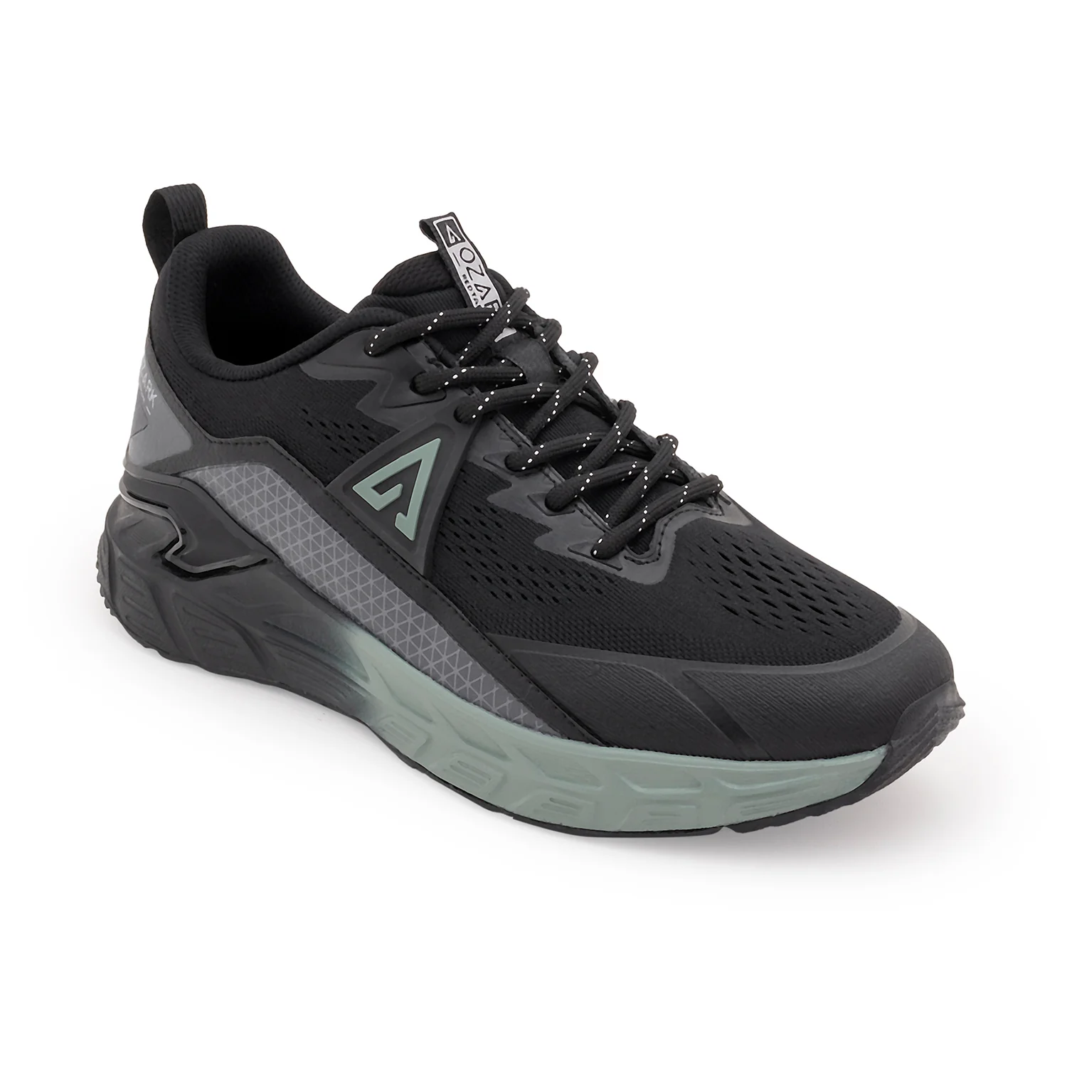Trail Running Shoes for Men in Green & Black | Low-Cut Outdoor - Image 6