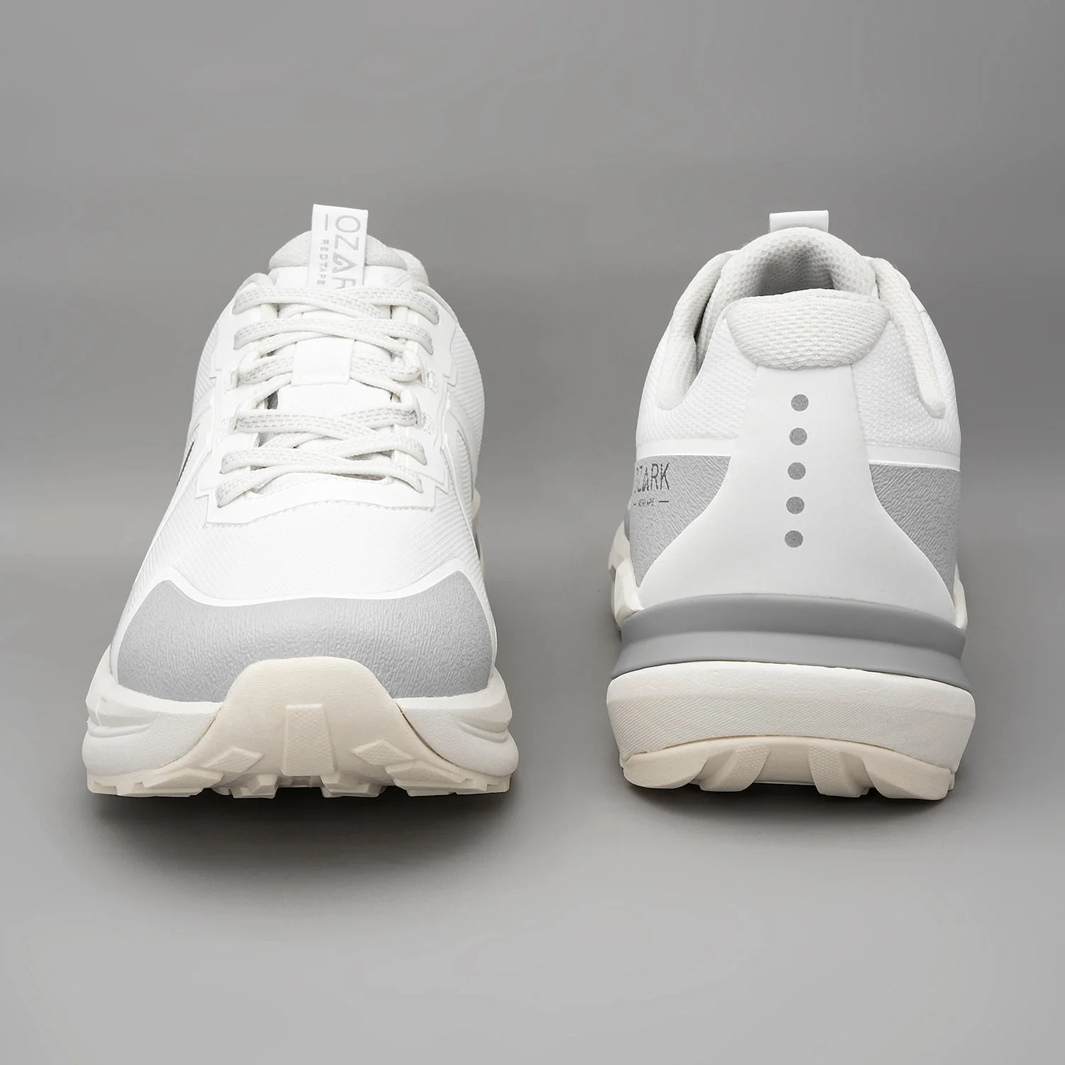 White Trail Running Shoes for Men | Low-Cut Outdoor - Image 4