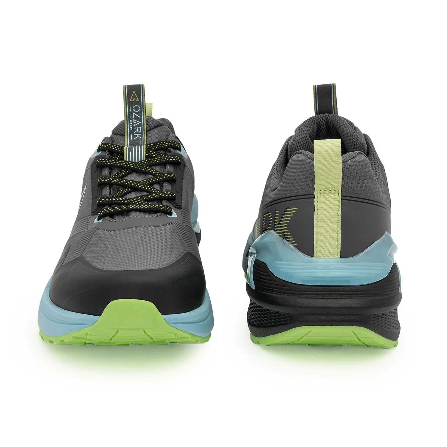 Black and Blue Trail Running Shoes for Men | Low-Cut Outdoor - Image 4