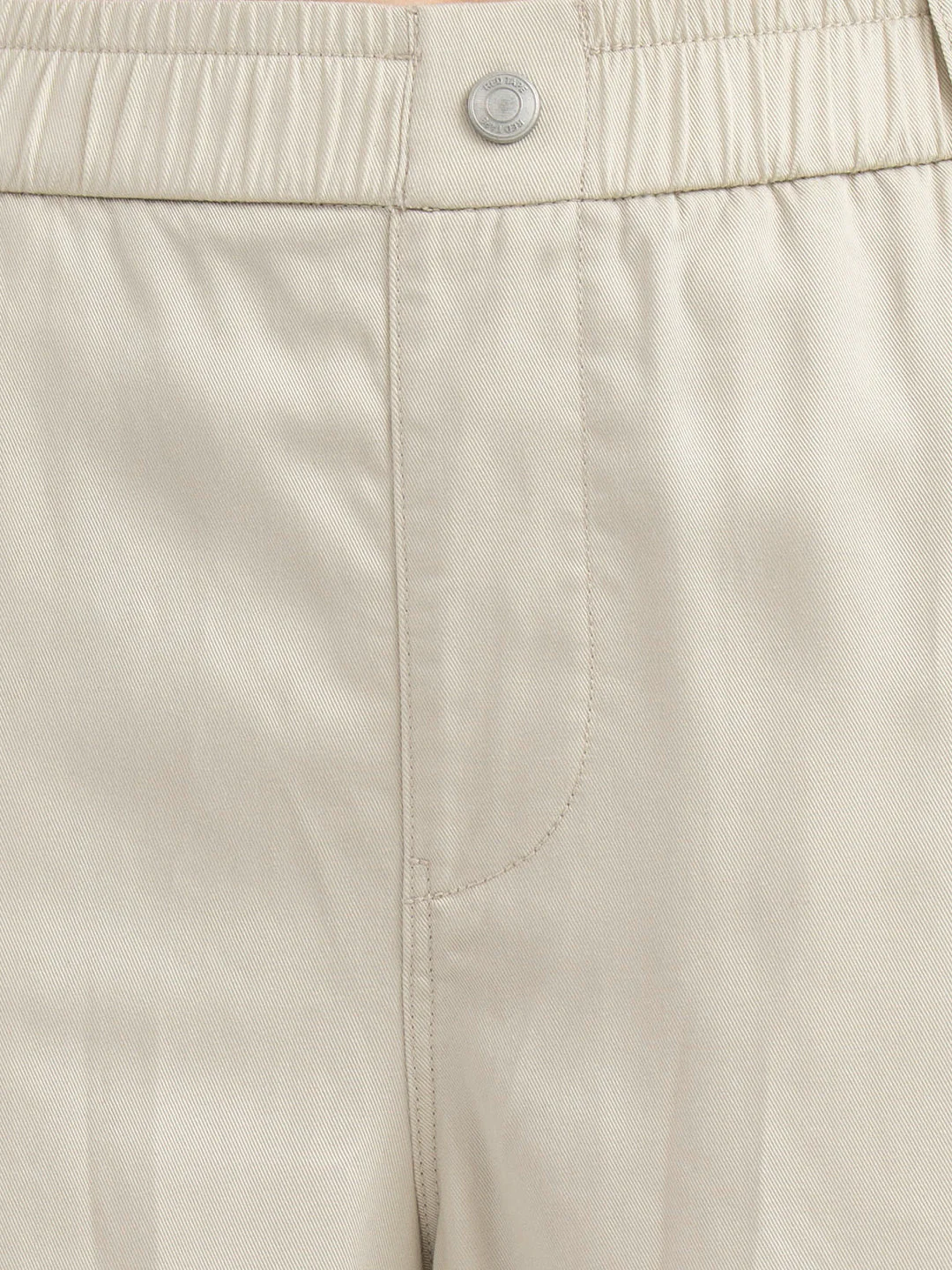 Pants for Women in Beige | Twill Casual Pants - Image 4