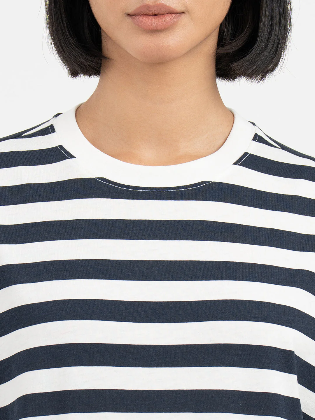 Pastel Blue T-Shirt for Women - Image 4