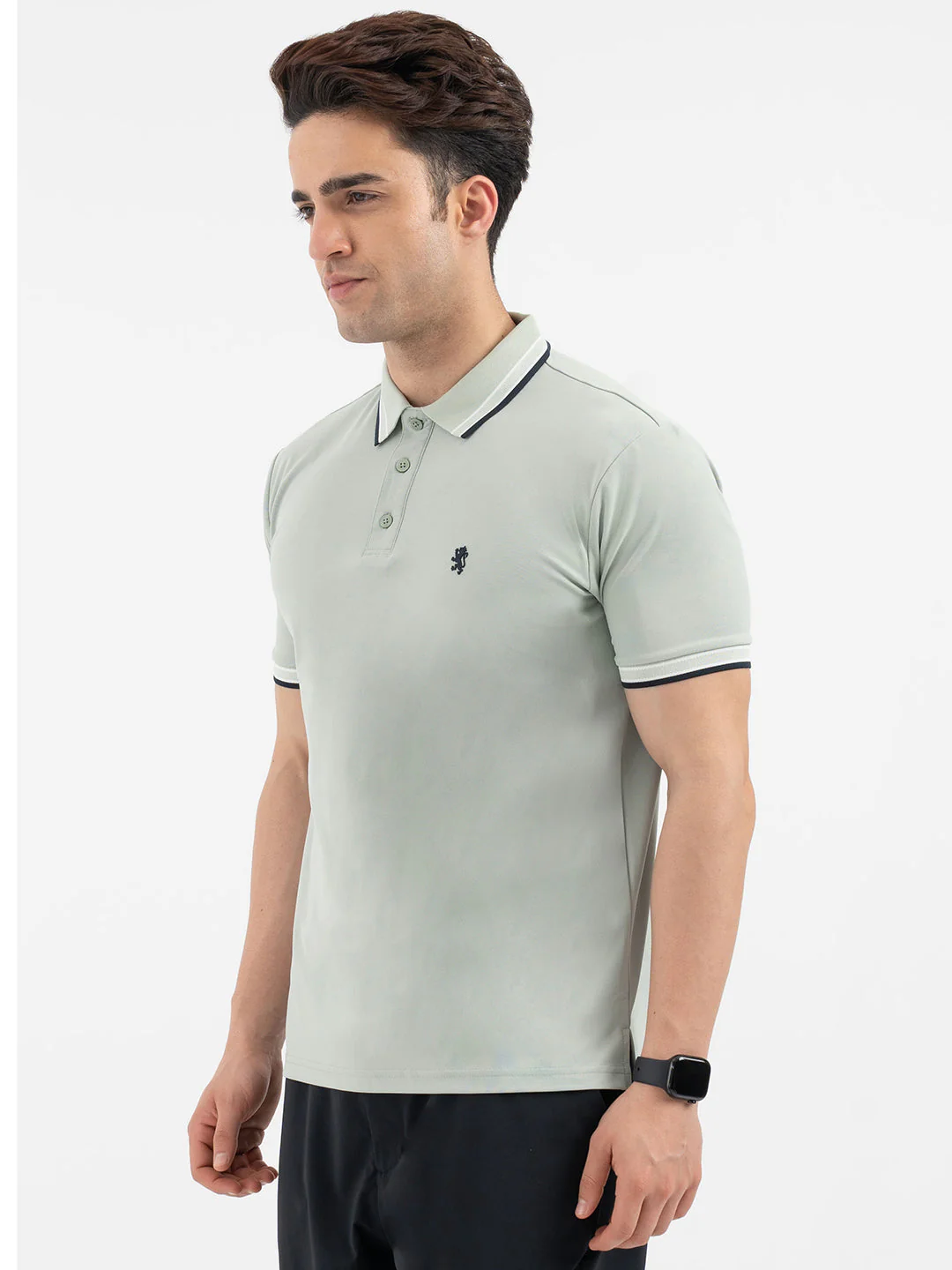 Red Tape Pastel Green Polo T-Shirt for Men - Image 2