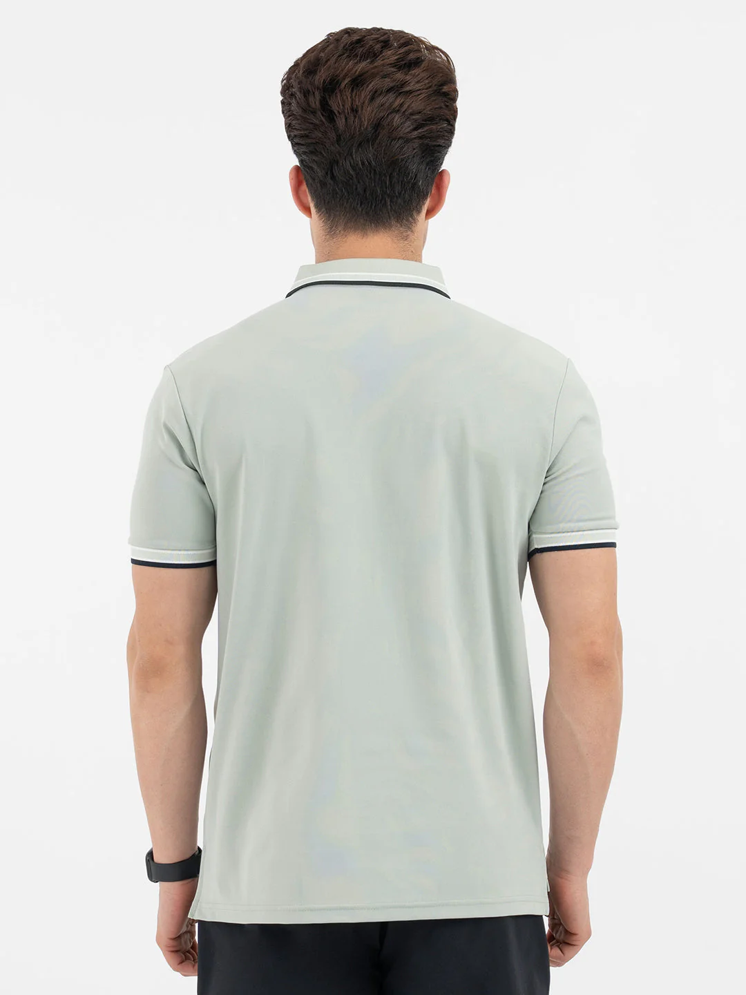 Red Tape Pastel Green Polo T-Shirt for Men - Image 3