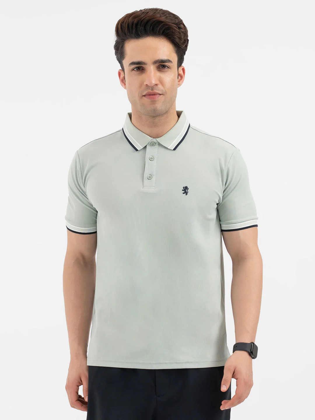 Red Tape Pastel Green Polo T-Shirt for Men - Image 7