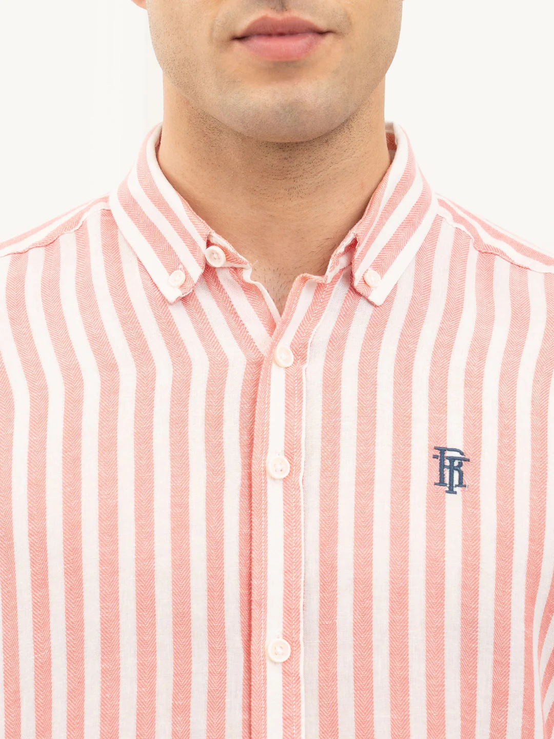 Peach Shirt Mens - Image 5