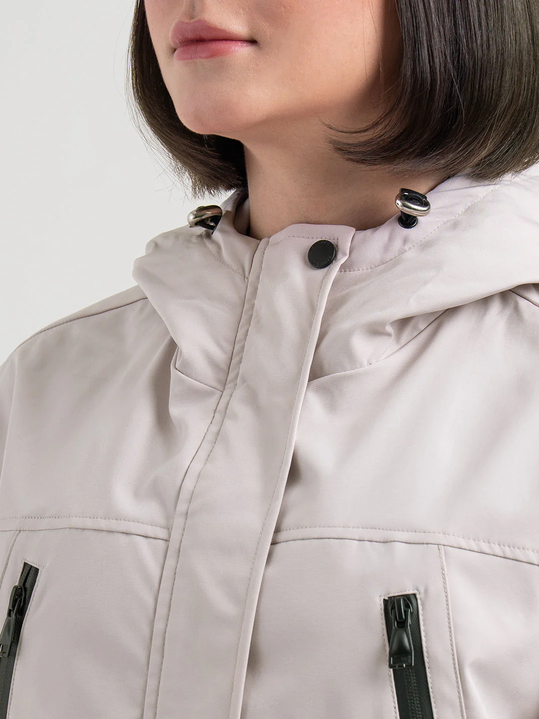 Pink Hooded Windcheater Jacket for Women | Lightweight Winter Comfort - Image 5