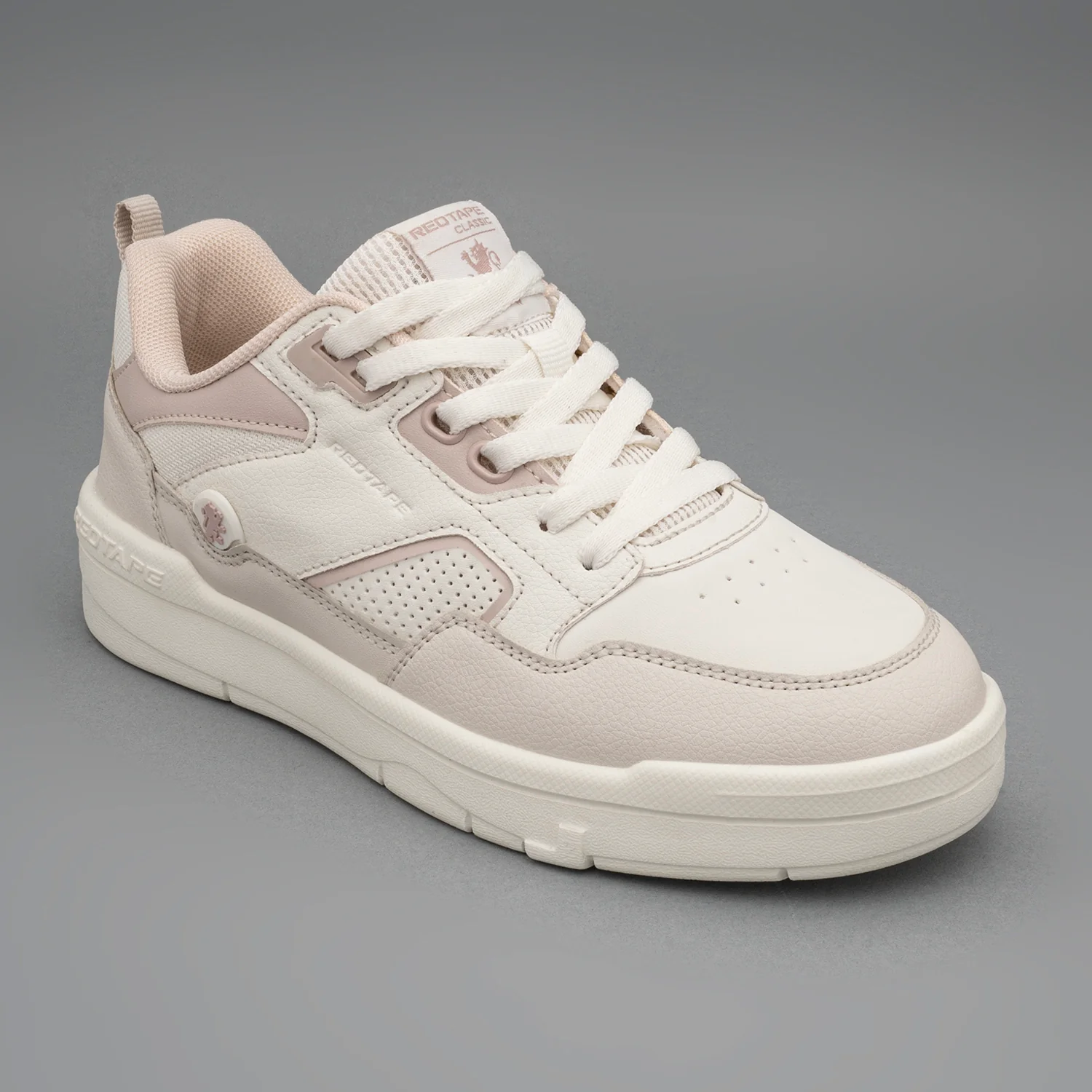 Pink & White Sneakers for Women - Image 6