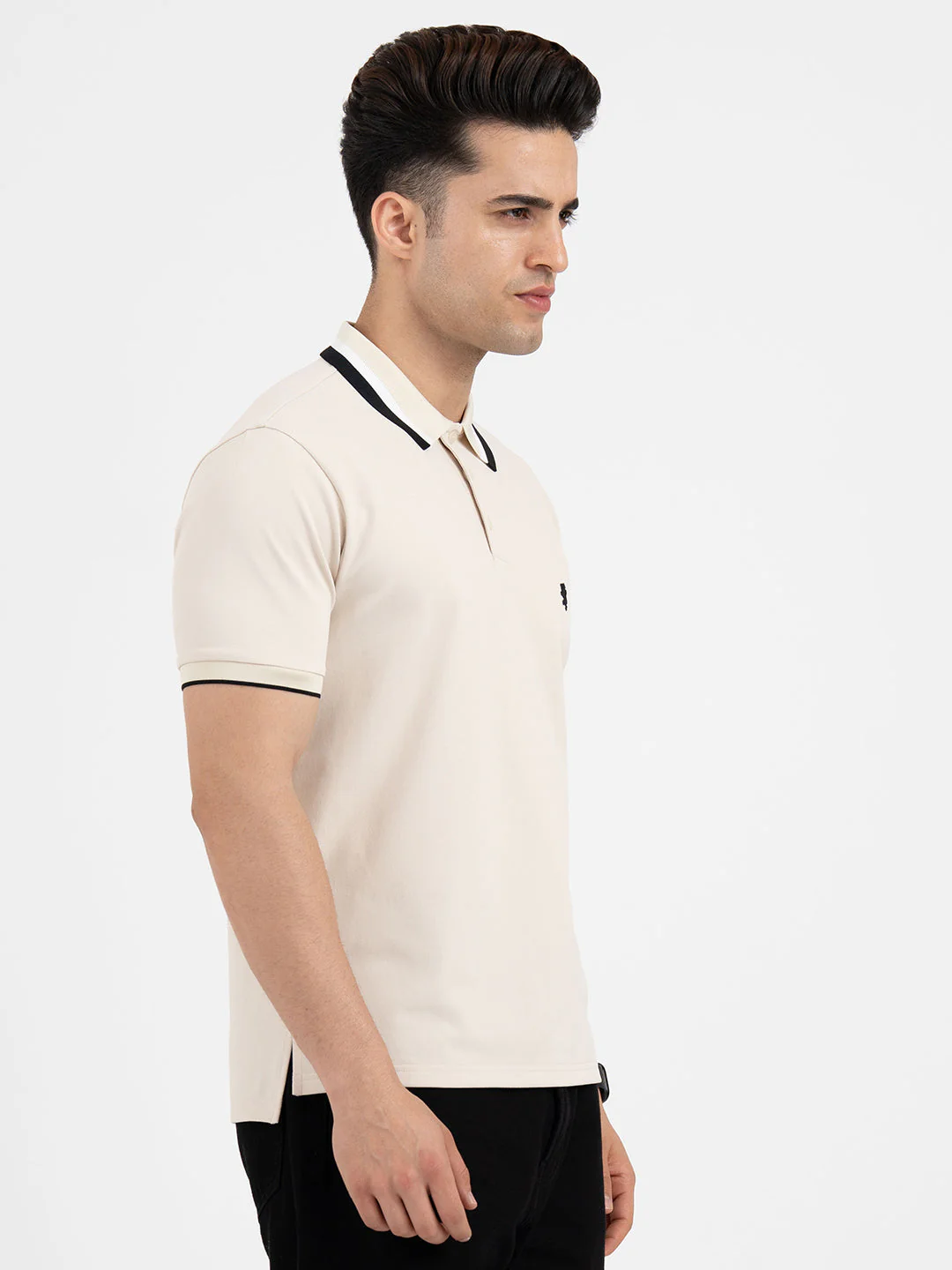 Polo T Shirts for Men in Beige - Image 6