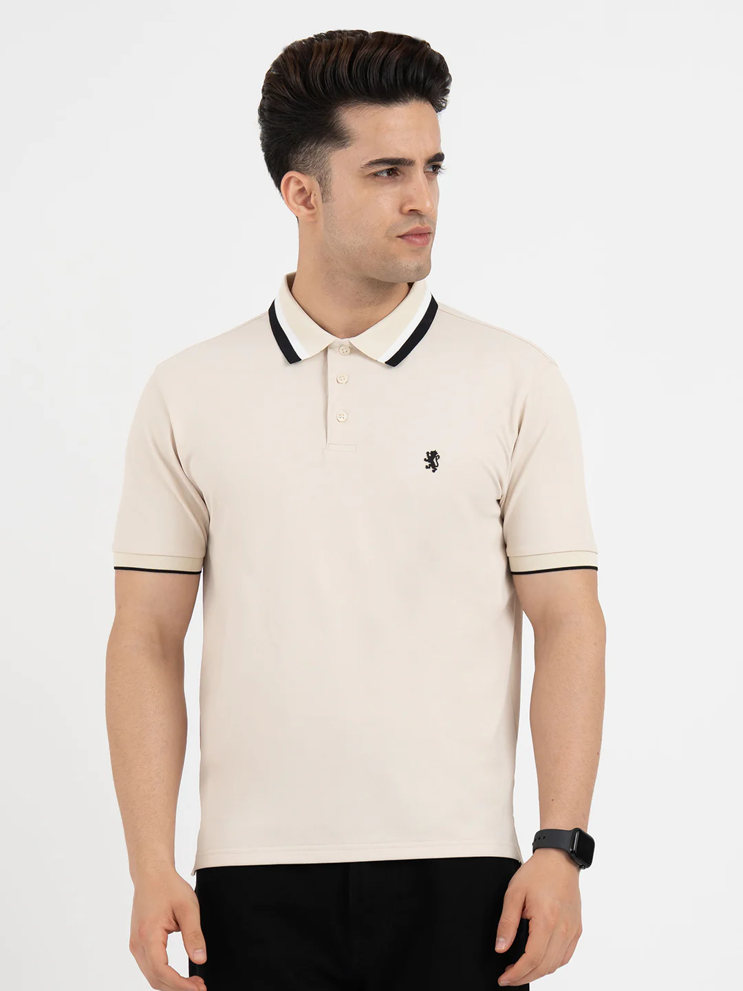 Polo T Shirts for Men in Beige - Image 7