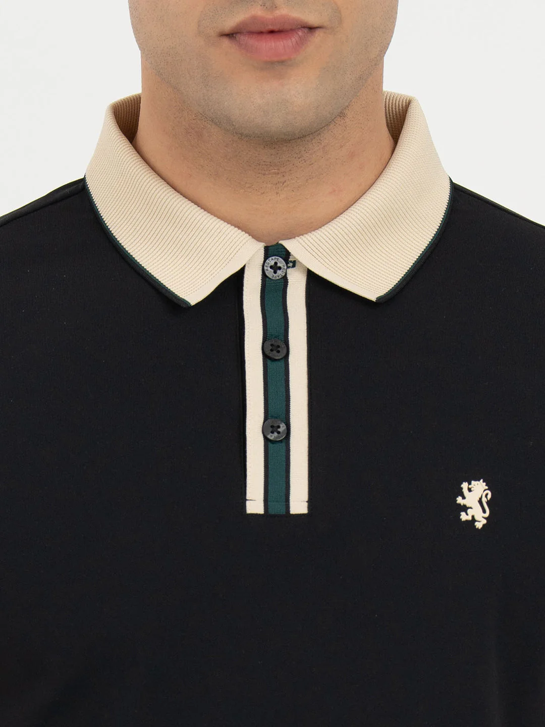 Polo T Shirts for Men in Black | Classic Polo T Shirts - Image 4