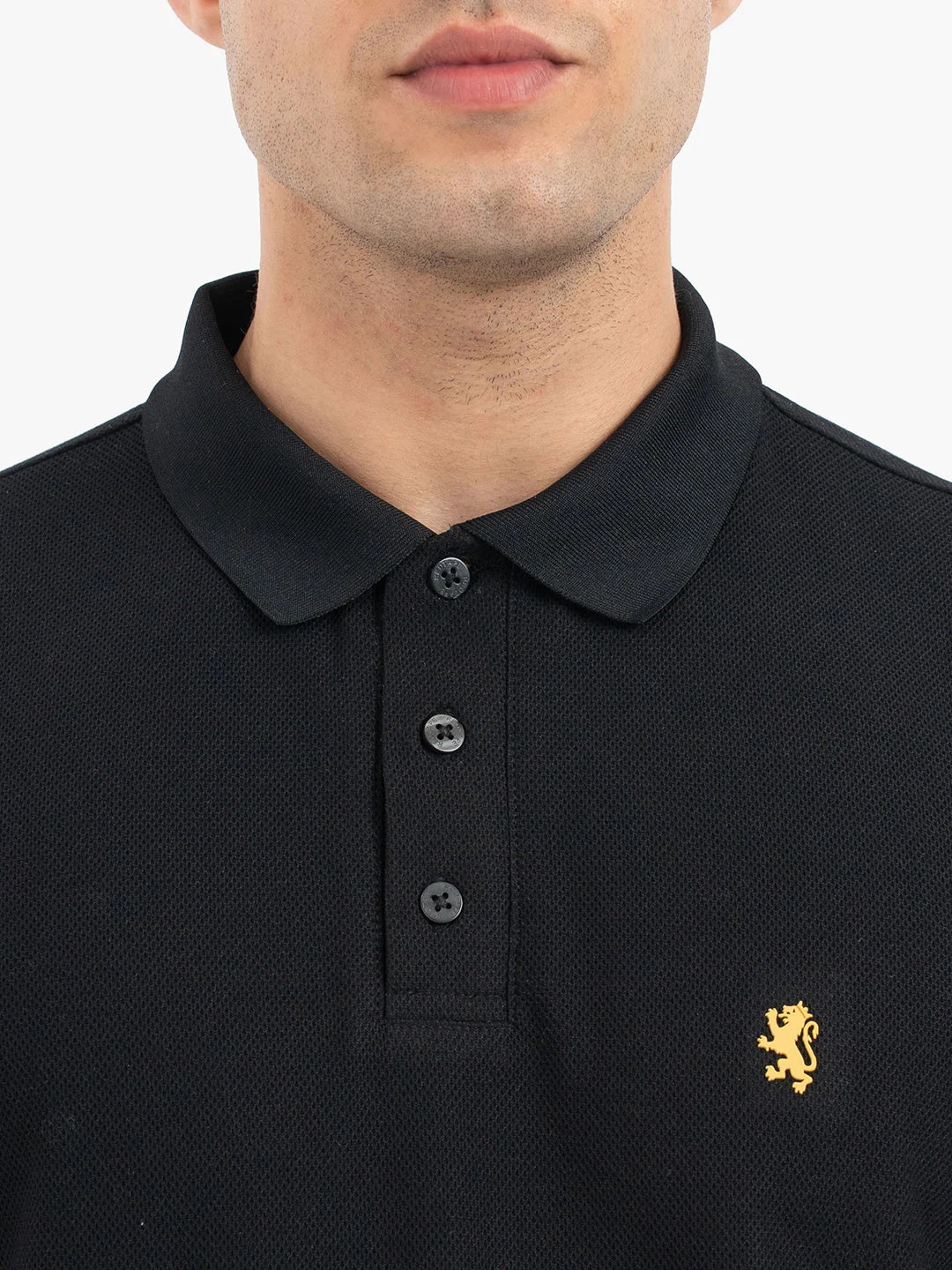 Polo T Shirts for Men in Black - Image 4