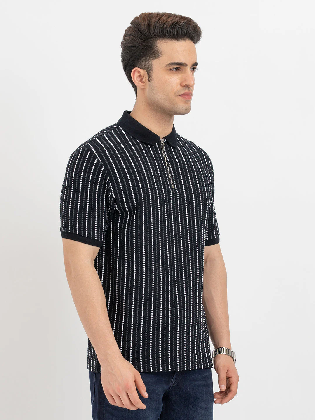 Polo T Shirts for Men in Black - Image 6