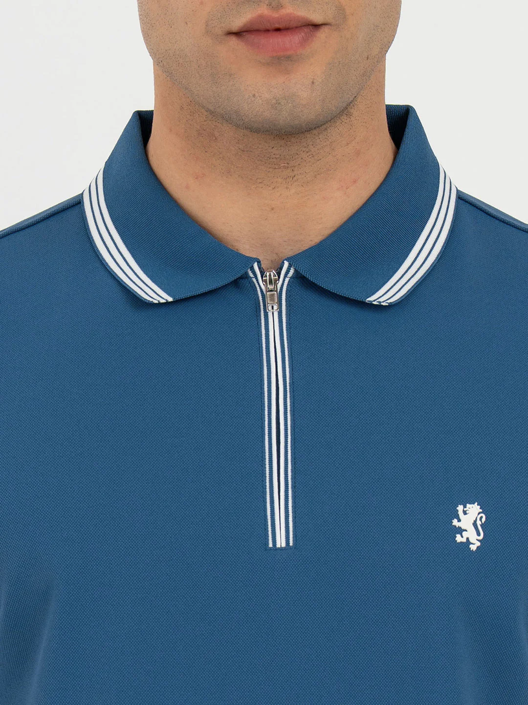 Polo T Shirts for Men in Dark Blue | Classic Polo T Shirts - Image 4