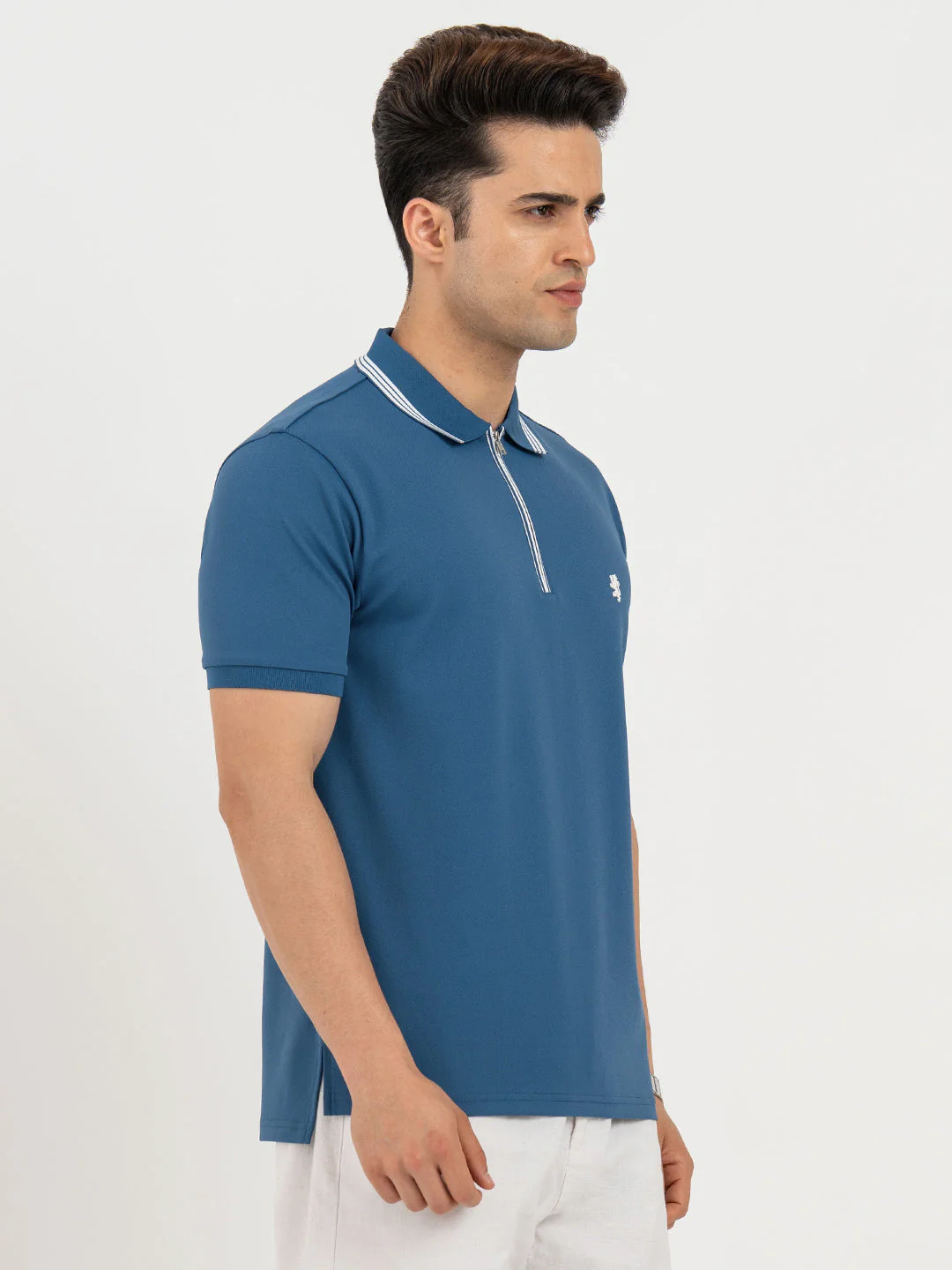 Polo T Shirts for Men in Dark Blue | Classic Polo T Shirts - Image 6