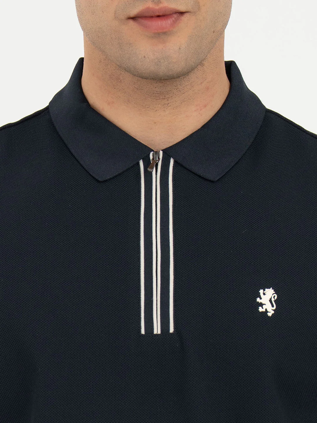Polo T Shirts for Men in Dark Navy | Classic Polo T Shirts - Image 4