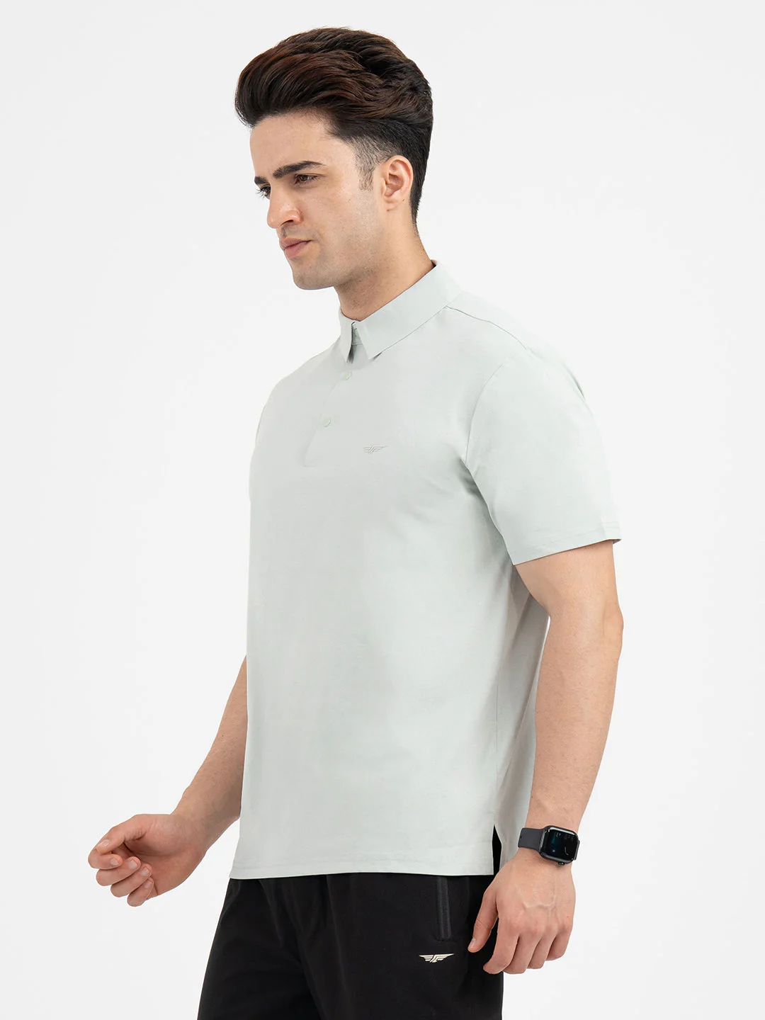 Polo T Shirts for Men in Light Green - Image 2
