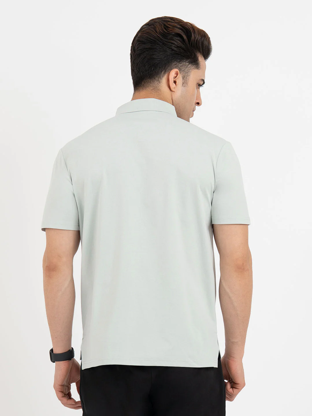 Polo T Shirts for Men in Light Green - Image 3