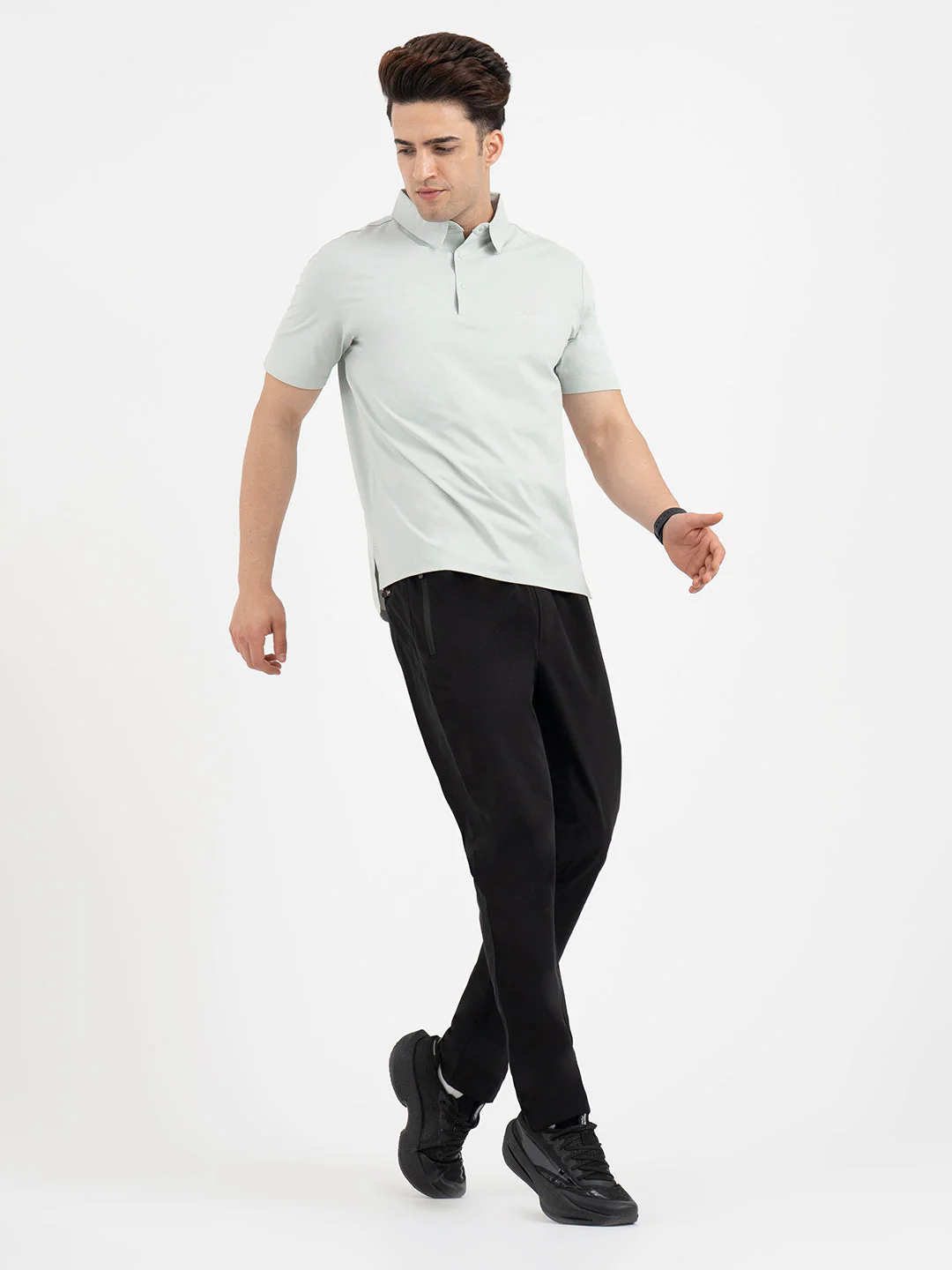 Polo T Shirts for Men in Light Green - Image 5