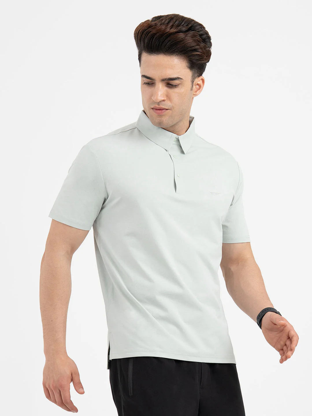 Polo T Shirts for Men in Light Green - Image 6