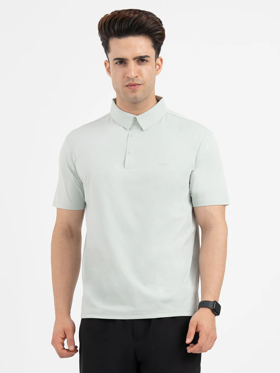 Polo T Shirts for Men in Light Green - Image 7