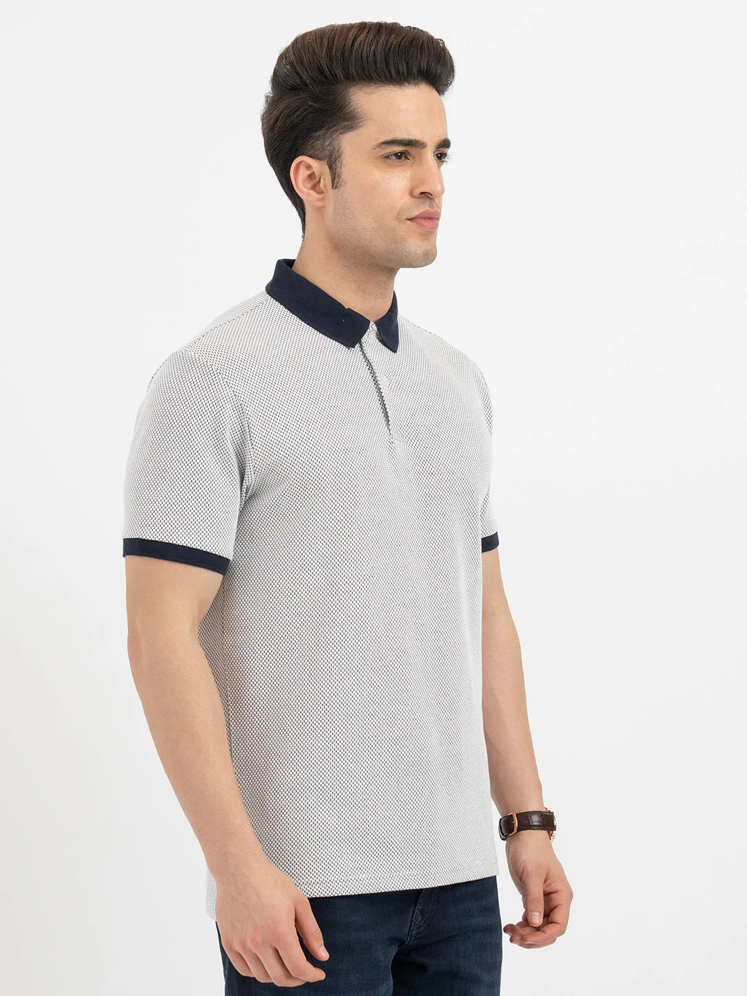 Polo T Shirts for Men in Navy - Image 6