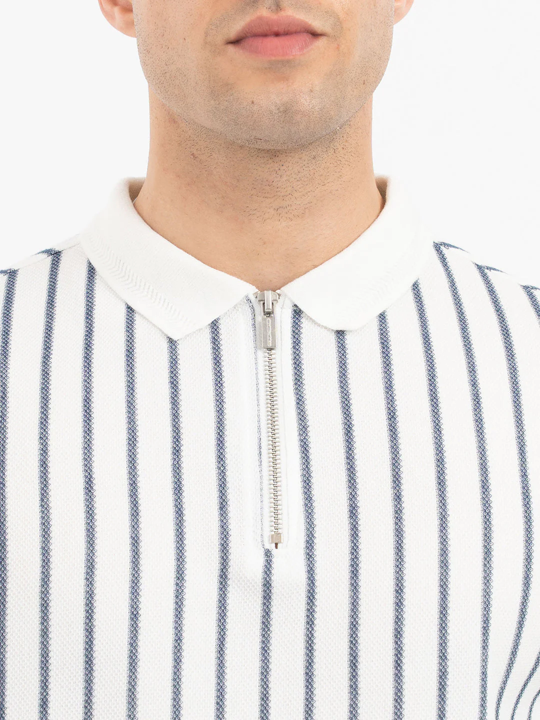 Polo T Shirts for Men in Off White - Image 4