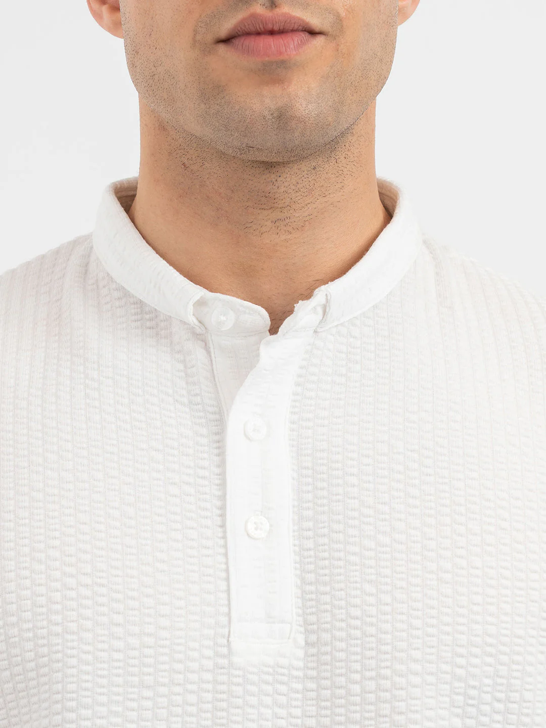 Polo T Shirts for Men in White - Image 4