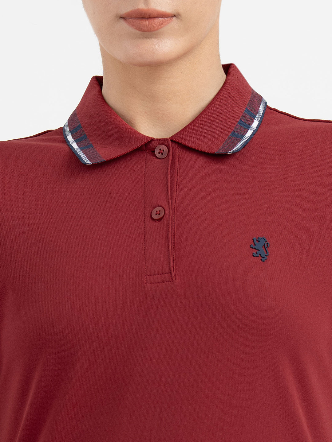 Polo T Shirts for Women in Red - Image 4