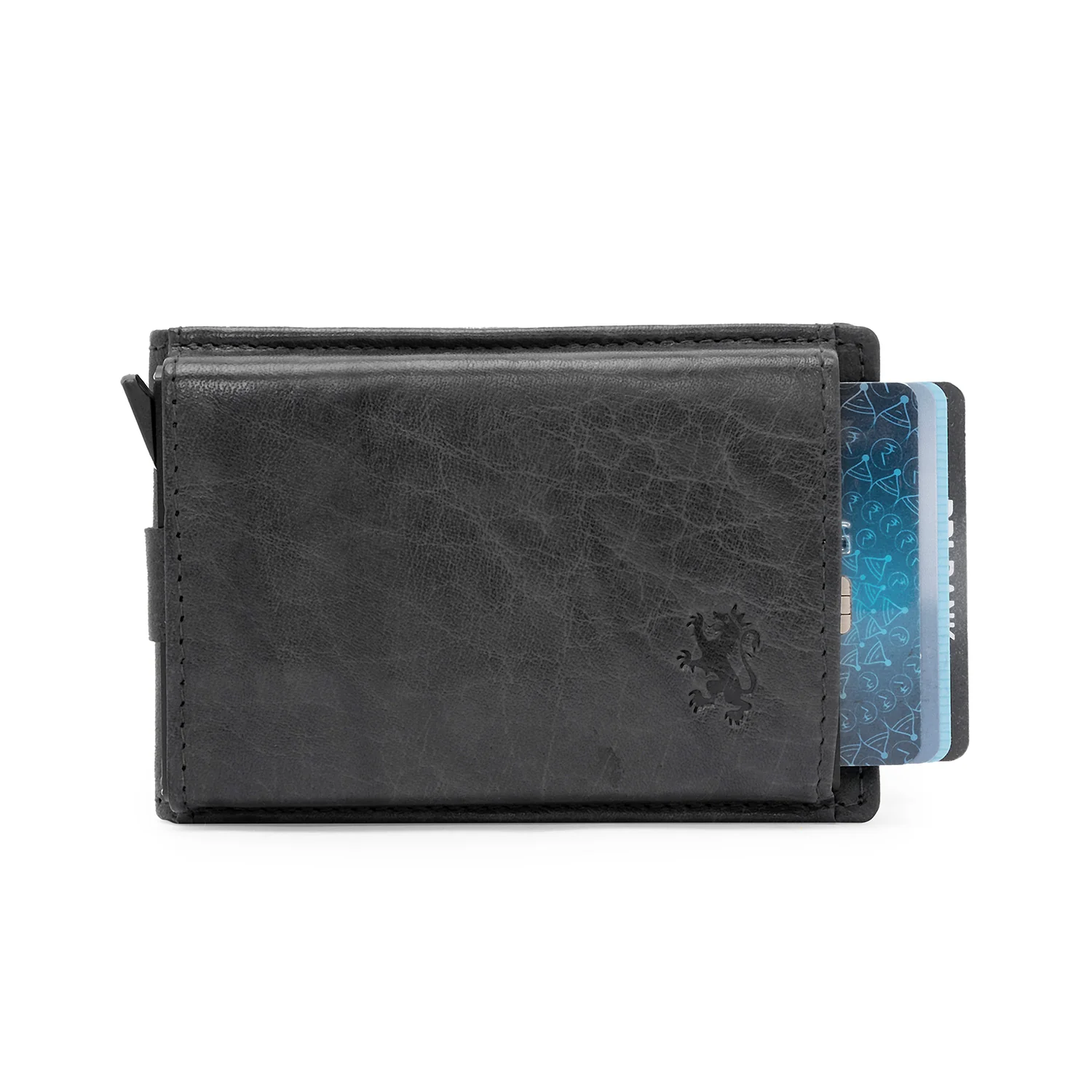 Pop Up Card Holder Slim Wallet for Men & Women| RFID Blocking Minimalist Card Wallet | Smart Pockets & One Pull Access - Image 6