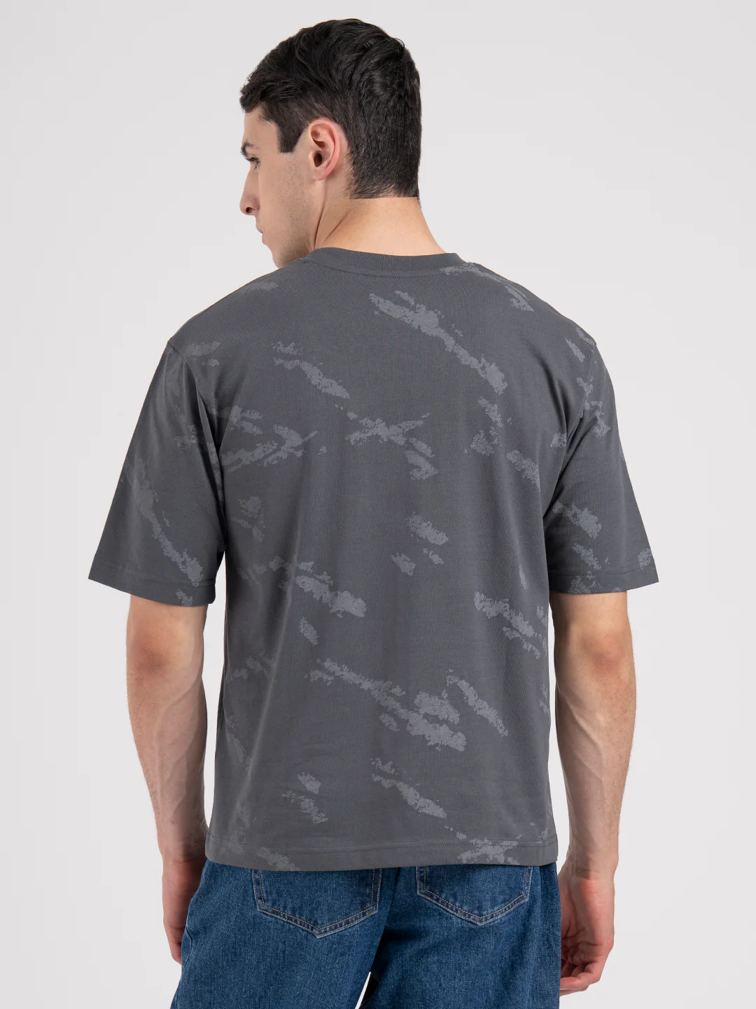 Printed Round Neck T-Shirt for Men - Image 5