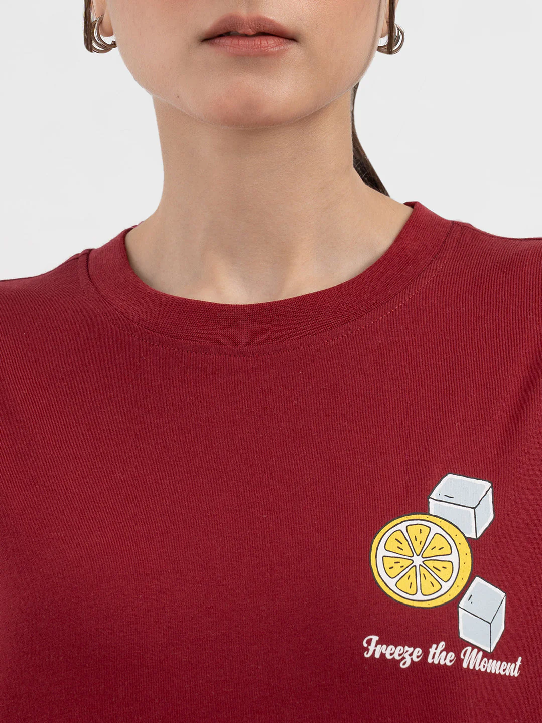 Red T-Shirt for Women - Image 4