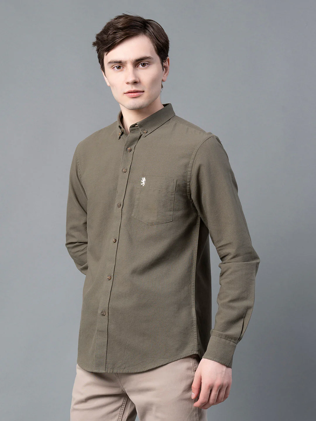 Regular Fit Cotton Shirt for Men - Image 5