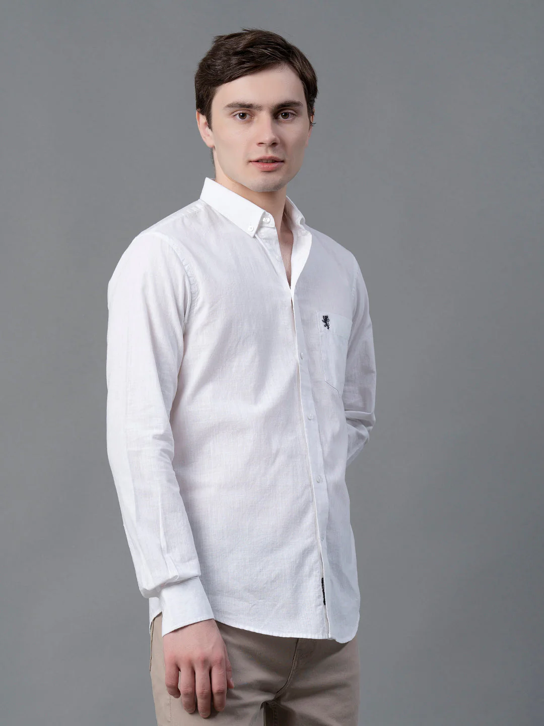 Regular Fit Cotton Shirt for Men - Image 2